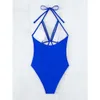 2024 DONNE NUOVA BIKINI BEADED ONE PIETTO SWIED