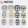 Meetee 5/10st 13/16/20/25mm Metal Pin Belt Buckles Adjuster Påsar Strap Slider Shoes Buckle Diy Leather Hardware Accessories