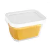 Butelki do przechowywania pudełko z sera z pokrywką naczynia naczynia krańca pojemnik na żywność do domu gadżet kuchenny