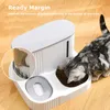 3L Pet Cat Food Bowl Automatyczna podajnik dozownik wody z suchą żywnością kota kota pitna woda miska bezpieczeństwa materiału dla zwierząt domowych