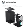 Towers Jonsbo VR3 Server Small Case Storage Allinone Multimedia 4 Hard Disk Chassis PC Gamer Cabinet met PCIe 3.0 Adapter Cable