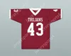 Anpassad valfri namnnummer Mens Youth Troy Polamalu 43 Douglas High School Trojans Crimson Football Jersey 2 Top Stitched S-6XL