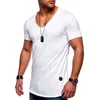 Heren t shirts mrmt 2024 merk European size korte mouw v-neck solid color mode grote t-shirt casual sporten