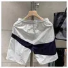 Shorts for Mens Summer Fashion Label Color Matching Losse en veelzijdige casual Sports Quick Drying Beach