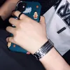 Link Bracelets 레트로 클래식 디지털 로고 시계 스트랩 팔찌 MM6 체인 티타늄 강철 중립 하이 스트리트 스타일 보석