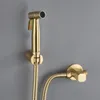 Руковолочный спрей для биде с громким золотым спрей для туалета спрей для ванной комнаты гигиенический душ латун