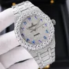 AP Royal Oaks w pełni pomijane AAAAA 5A Watch Watche 41 mm Men Automatyczne mechaniczne 324 Ruch z pudełkiem Diamentowym Sapphire szkło szafirowane