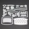 YINISE Metal Cutting Dies For Scrapbooking Stencils Birthday Cake DIY Paper Album Cards Making Embossing Die Cuts Cutter MOLD