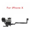 Ear Speaker Flex Cable For iPhone X XR XS XSMAX 11 11Pro Max Earpiece With Proximity Light Sensor Replacement Parts