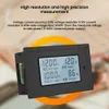 DC 6-200V 20A 50A 100A LED Digital Voltmeter Ammerometr WATTMETER WŁAŚCIWOŚCI prąd zasilający energia energii detektora Monitor testowy