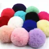 8cm fausse fourrure pompom boules moelleuses boules moelleuses pompones diy toys toys décor de mariage pom pom en feutre la couture de couture