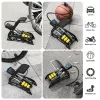 Pompa per biciclette professionale Beelord con cuscinetto ad alta precisione Pompa per aria del piede Prestaschrader Valve Bicycle Accessori per biciclette