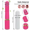 Sex Machine Télescopic Dildo Vibrator automatique Masseur vers le haut G Spot Poussant la masturbation des femmes vaginales rétractables 240403