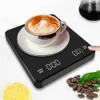 Mirror Podstawowa skala elektroniczna wbudowana automatyczna licznik wylej espresso inteligentny ekran LED skali kawy Skale kuchenne 3 kg/0,1g