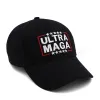 RACKODINERY Trump Fans Hats Cap da baseball Ultra Maga Black Red per uomini e donne Nuove 0410