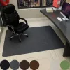 1x Anti-Slip Office Stol Desk Mat trägolvmatta täcker polyester självhäftande hemmakontor rullande rullstolsmatta