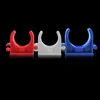 10pcs PVC TUBO CLAMP 16-32MM CONELHADOS DE MANGUEIRA DE ÁGUA CONELTADORES DE CLIP DE CLIP DE CLIP DE PLÁSTICA Acessórios de suporte de suporte de suporte de suporte