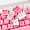 Accessori 126 Chiavi Evangelion08 KeyCaps EVA 08 PBT Dyesub Pink KeyCaps per MxSwitch Keyboard Mechanical Keycap Faiy 184A