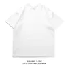 Men's T Shirts Summer Heavyweight Shirt For Men Oversized Short Sleeve Tops Cotton O-Neck Tees