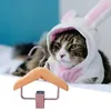 Abbigliamento per cani appendiabiti per animali domestici Mini cappotto con clip di metallo per un piccolo gattino da gatto Organizzatore dell'armadio di asciugatura