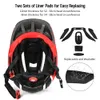 Lixada Motorrad Kinder Helm Kinder abnehmbarer Full Face Helm Kinder Sportsicherheitshelm zum Radfahren Skateboarding