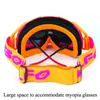 Pochromic Motocross Glasses Goggles Off-Road Helmet UV400 MX Goggle Dirt Bike DustProof Racing Glasses Eyewear Helmets Goggle240328