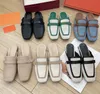 Designer dames muller schoenen half slippers slippers wikkelen je tenen verhoogde slijtage niet-slip loafers half jog dames platte slippers sandalen en slippers