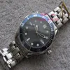 Top quality Men's Wristwatch Sapphire Mens Gents Watch Blue Wave Dial 2541 80 00 Automatic Movement Mechanical Basel dive wat200a