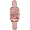 Armbandsur Vintage Square Watch Ladies Belt lämpligt för gåvor Tullfria produkter som säljer 2024 REGOGIO FEMININO