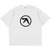 Men T -shirt katoen Aphex Twin Y2K Streetwear Grafische Koreaanse modeprint Harajuku Vintage Tops T -stukken Tees oversized esthetische kleding 240410