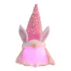 Party Decoration Easter Gnome Faceless Plush Doll Handgjorda Lucky ELF Gnomes With Ears Home Decor