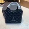 2024 Diamond Pattern Mini Black Mini Sac à épaule