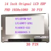 Skärm 14.0 IPS Laptop LCD -skärm LED Display Nontouch 1920x1080 30Pin EDP LP140WF7SPH1 FIT NV140FHMN47 för Dell Latitude 7480 7490