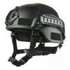 Kvalitet Lätt snabb hjälm Mich2000 Airsoft Shooting Tactical Helmet Outdoor Painball CS War Games Riding Protect Equipment
