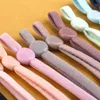 10Pair 5mm*10 cm färg GASE MASK ELASTISK BAND DIY Längd Justerbar Antiskid Flat Elastic Strap Ear Strap Sy Accessories