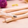 5Pcs Wholesale Bone Shape Ballpoint Pen Novelty Pen Writing Supplies Gifts School Office Stationery Blue Refill Gift Pens