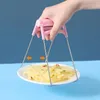 Clip de bol AixiANgru-Anti-Scald, pince à vaisselle chaude, pinces en silicone, porte-bol chaud, accessoires de cuisine, outil de gadgets pliables