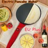 Elektrisk crepe maker bakning pizza maskin bärbar pannkakor pan non-stick för hemkök xqmg cookware matsal ny het bar 2022