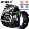Jingtider DM12 Smart Bracelet 1,91 "HD grand écran incurvé IP68 Men de bracelet intelligent Smart-Brand Care