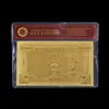 Gold Paper Money Sedel Malaysia 1000 Ringgit Plated Gold 99999 Money Bill