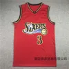 Basketbol forması yazları için yazlık Iverson Iverson İşlemeli Spor Eğitimi Erkekler ve Kadın Tank Top Set ET