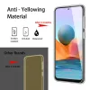 Dubbelzijdig duidelijke behuizing voor Xiaomi Redmi 10A 6A 7A 8A 9A 9T 9C NFC A1 Opmerking 6 7 8 9 10 Pro 8t 9t 9s 10s 5g vooraan