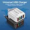 Caricatore a parete Adattatore a parete USB a parete USB Universal 3.1A compatibile con iPhone/Android Quick Charge Cube Box Base Head