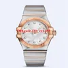 5 Style Watch High Quality Men's Watch Conste Llation 123 20 35 20 63 001 2813 Gift Mekanisk automatisk herrklockor Wristwa251T