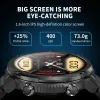 시계 Lige Smart Watch Men 1.6 인치 풀 터치 팔찌 피트니스 트래커 스포츠 시계 블루투스 콜 스마트 시계 남자 스마트 워치