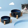 Kot pies ceramiczna miska jedzenia naczynia karmnik Pet Małe zwierzęta karmienie dla szczeniąt do dozownika wody butelki żywności produkty #p022