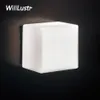 WillLust itre Cubi Wall Sconce Lamp Ufficio Stile Design Modern Light El Restaurant Doorway Porch Vanity Lighting Novely Cubi311m