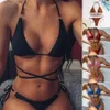 Femmes de maillot de bain Beachwear Bikini ensemble Slim Fit Pladed Chic confortable Femmes Swimwear