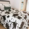 Blankets Cute Cow Print Blanket Cozy Soft Lightweight Cow Throw Blanket Warm Fleece Fuzzy Plush All Season Sofa Bed Travel Blankets Gift