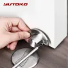 Yutoko Magnet Door Stopper Icke-stans Sex färger tillgängliga dörrhållare dolda nagelfria dörrstoppmöbler dörr hårdvara